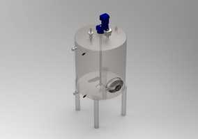 Резервуар для аммиака 1 м³