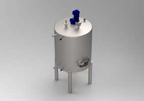 Резервуар для фармацевтической промышленности 1 м³