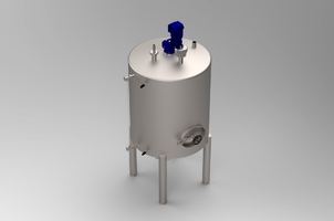 Резервуар для фармацевтической промышленности 1 м³