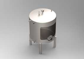 Резервуар для фармацевтической промышленности 3 м³