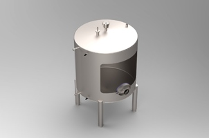 Резервуар для фармацевтической промышленности 3 м³