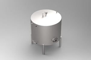 Резервуар для фармацевтической промышленности 5 м³